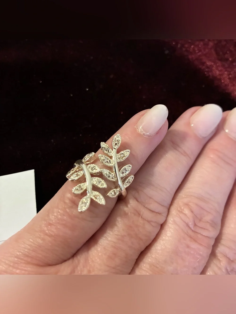 Bundle of 5 Ladies Silvertone Costume RIngs Size 5
